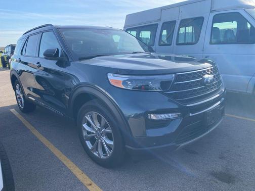Stone Blue Metallic 2023 Ford Explorer XLT