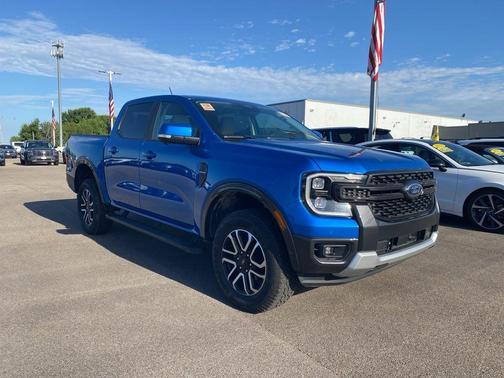 Velocity Blue Metallic 2024 Ford Ranger LARIAT