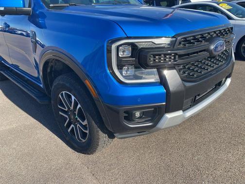Velocity Blue Metallic 2024 Ford Ranger LARIAT