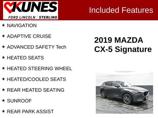 Machine Gray Metallic 2019 Mazda CX-5 Signature