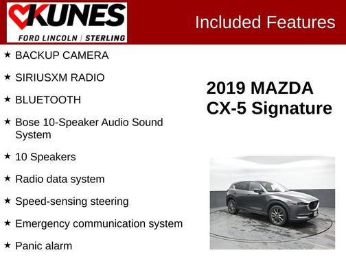 Machine Gray Metallic 2019 Mazda CX-5 Signature