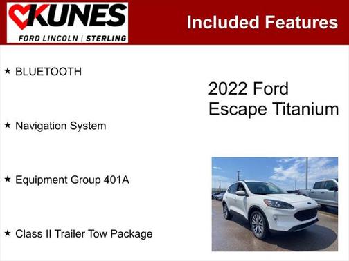 2022 Ford Escape Titanium