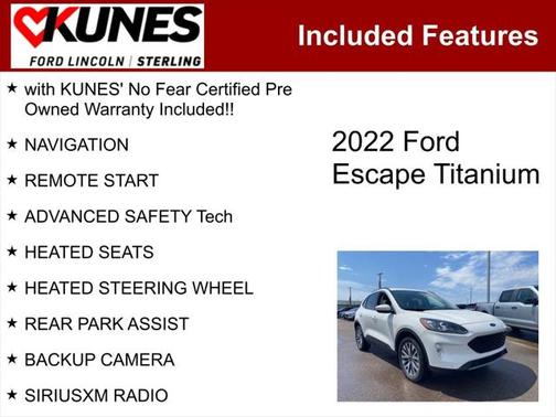 2022 Ford Escape Titanium