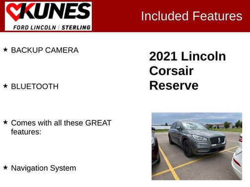 2021 Lincoln Corsair Reserve