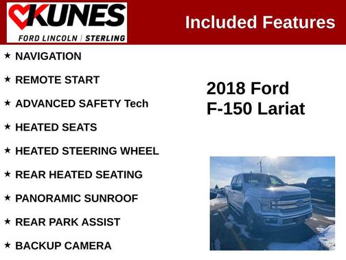 2018 Ford F-150 Lariat