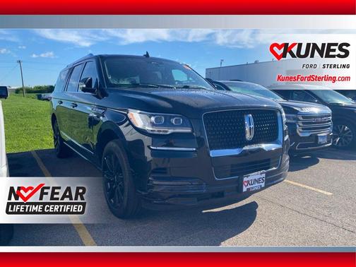 Infinite Black Metallic Clearcoat 2022 Lincoln Navigator Reserve