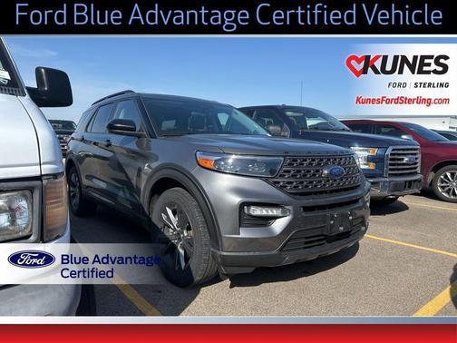 Carbonized Gray Metallic 2022 Ford Explorer XLT