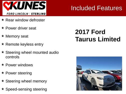 2017 Ford Taurus Limited