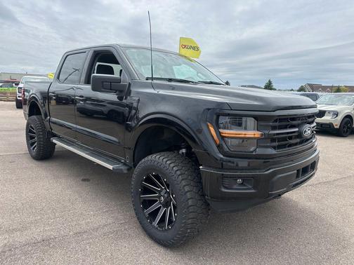 Agate Black Metallic 2025 Ford F-150 XLT