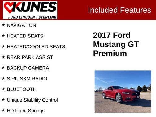2017 Ford Mustang GT Premium