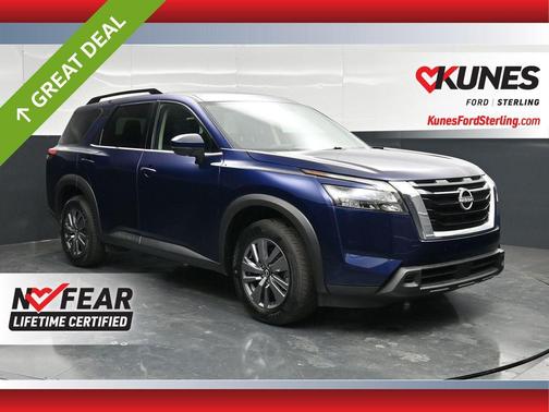 Deep Ocean Blue Pearl 2025 Nissan Pathfinder SV 4WD