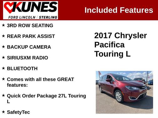 2017 Chrysler Pacifica Touring-L
