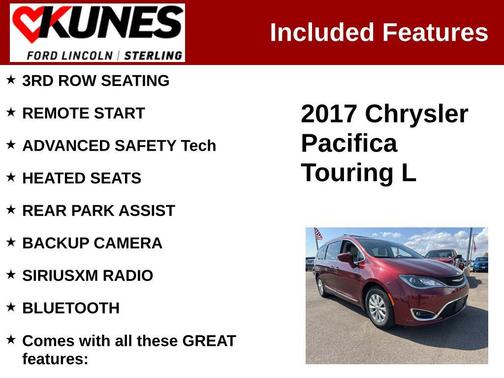 2017 Chrysler Pacifica Touring-L