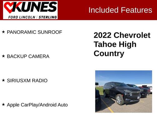 2022 Chevrolet Tahoe High Country