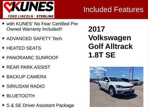 2017 Volkswagen Golf Alltrack TSI SE