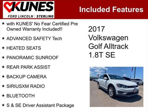 2017 Volkswagen Golf Alltrack TSI SE