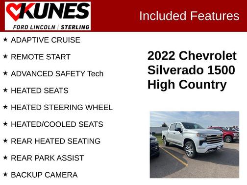 2022 Chevrolet Silverado 1500 High Country