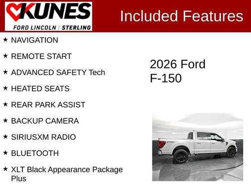 Avalanche 2026 Ford F-150 XLT