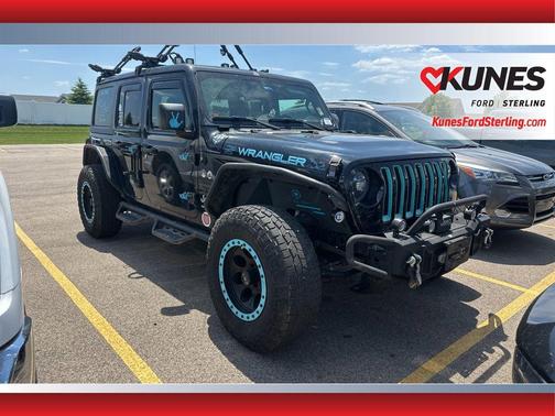 Black Clearcoat 2018 Jeep Wrangler Unlimited Sport