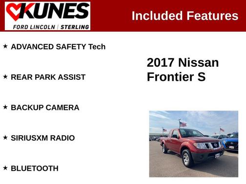 2017 Nissan Frontier S