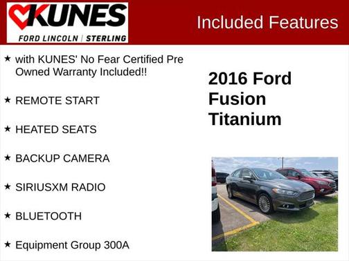 2016 Ford Fusion Titanium