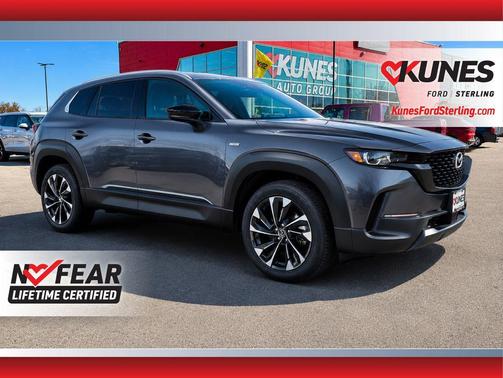Machine Gray Metallic 2025 Mazda CX-50 Hybrid Premium Plus Package