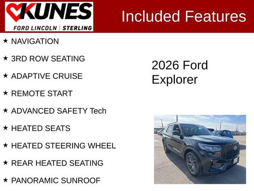 2026 Ford Explorer ST-Line
