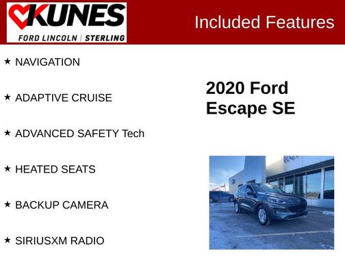 2020 Ford Escape SE