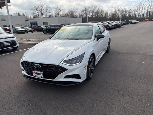 Serenity White 2023 Hyundai SONATA SEL Plus