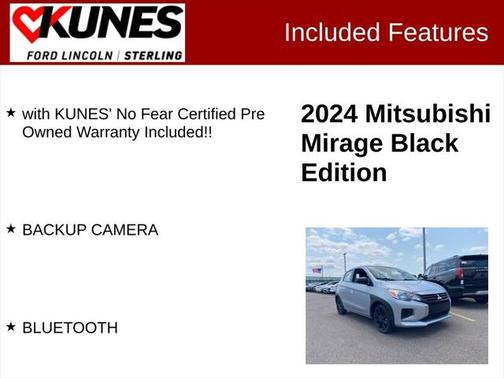 2024 Mitsubishi Mirage Black Edition