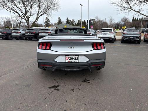 Silver Metallic 2025 Ford Mustang GT Premium