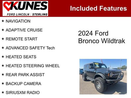 2024 Ford Bronco Wildtrak