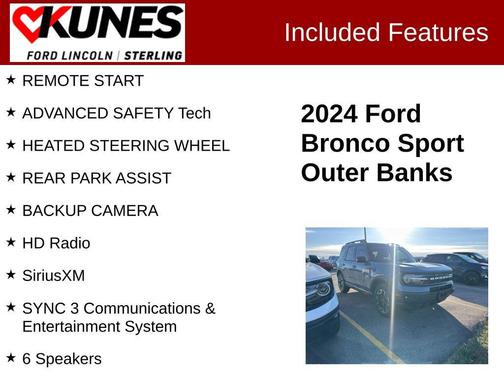 2024 Ford Bronco Sport Outer Banks