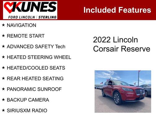 2022 Lincoln Corsair Reserve