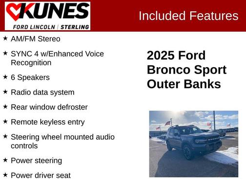 2025 Ford Bronco Sport Outer Banks
