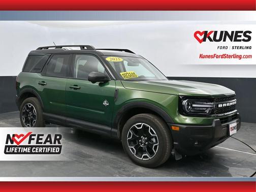 Eruption Green Metallic 2025 Ford Bronco Sport Outer Banks