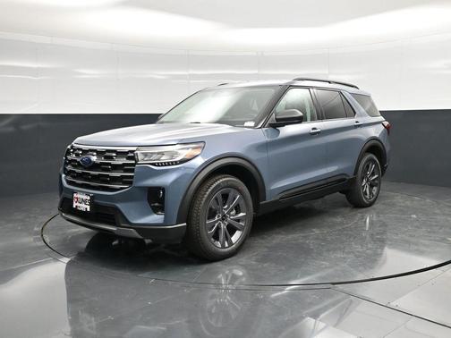 Vapor Blue Metallic 2026 Ford Explorer Active