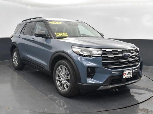 Vapor Blue Metallic 2026 Ford Explorer Active