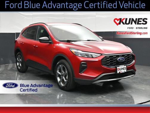 Red Metallic 2025 Ford Escape ST-Line