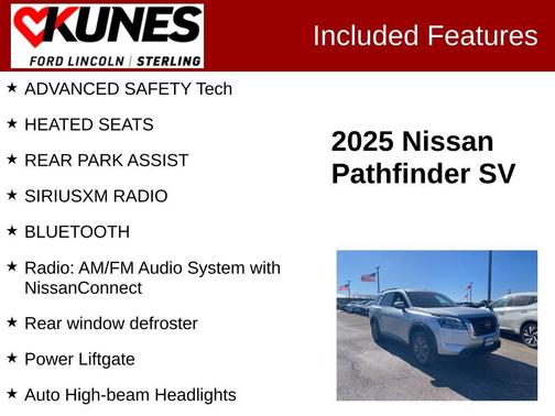 2025 Nissan Pathfinder SV FWD