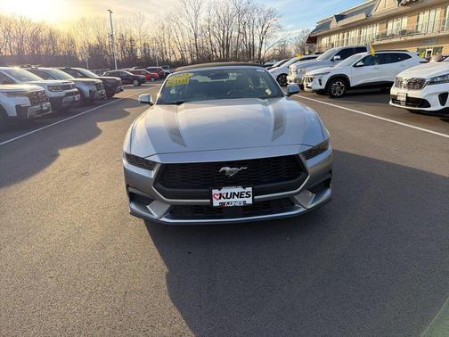 Iconic Silver Metallic 2025 Ford Mustang