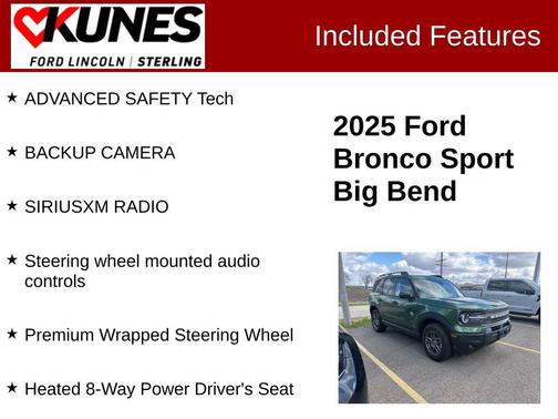 2025 Ford Bronco Sport Big Bend