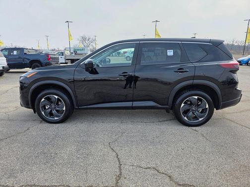Super Black 2025 Nissan Rogue SV