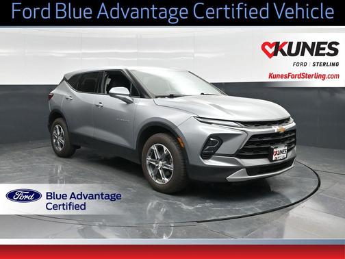Sterling Gray Metallic 2024 Chevrolet Blazer 2LT