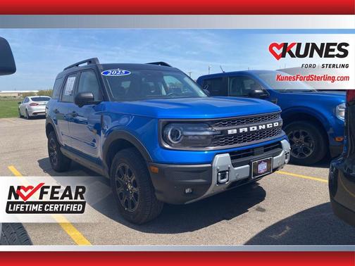 Blue Metallic 2025 Ford Bronco Sport Badlands