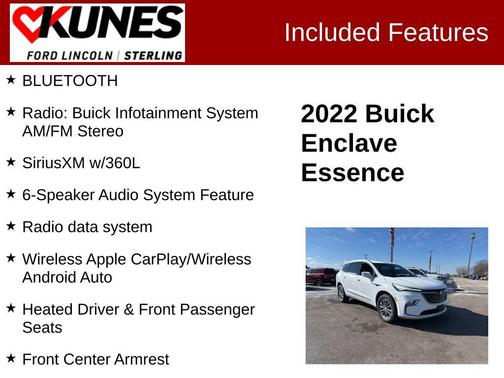 2022 Buick Enclave Essence
