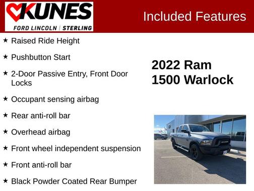 2022 RAM 1500 Classic Warlock