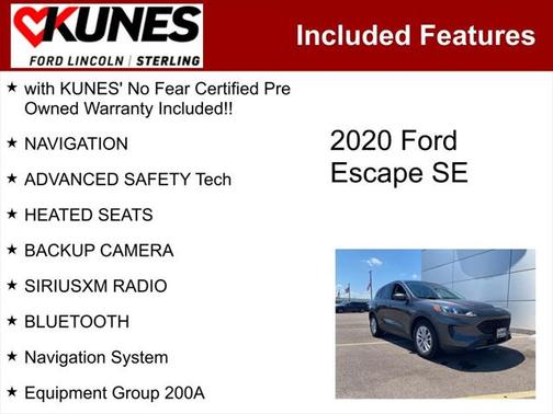 2020 Ford Escape SE