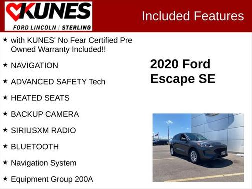 2020 Ford Escape SE
