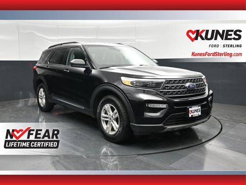 Black Metallic 2023 Ford Explorer XLT